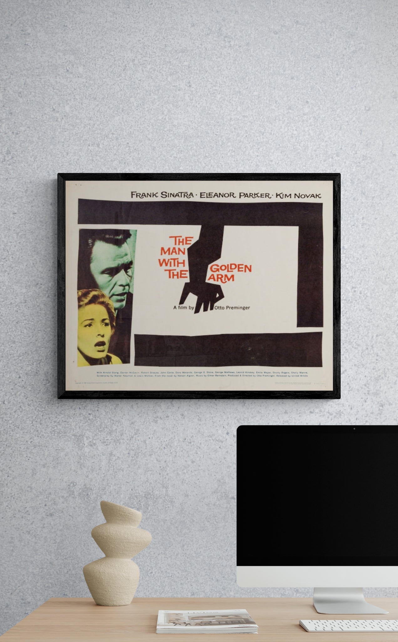 Man with the Golden Arm US Half Sheet Re-release